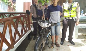 Satuan Unit Lantas Polsek Medan Amankan Pengedar Narkoba Saat Bertugas