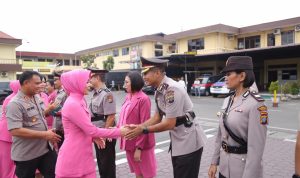 Kapolrestabes Pimpin Sertijab Mutasi Petinggi Kepolisian di Mapolres Medan