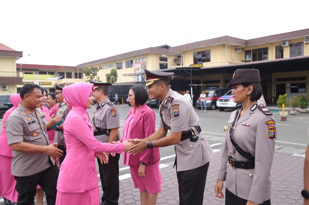 Kapolrestabes Pimpin Sertijab Mutasi Petinggi Kepolisian di Mapolres Medan
