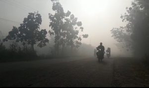 Akibat Kabut Asap Karhula di Laolae 12 Warga Terserang ISPA 