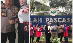 Istri Kapolres Pelabuhan Belawan Resmi Menyandang Gelar Doktor