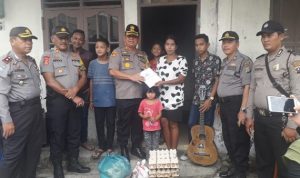 Pengamen Anak Yatim Yang Viral Di Medsos Dapat Perhatian Kapolres Pelabuhan Belawan