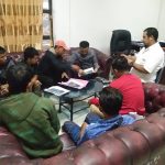 HMI Cab. Kolut Hearing ke DPRD Terkait Dugaan Penambangan Ilegal di Kec. Batu Putih