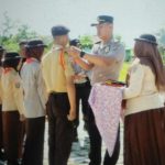 Pelantikan Pengurus Dewan Saka Bhayangkara Ranting Polsek Waeyapo