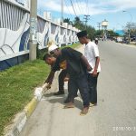 Tabrak Trotoar, Pengendara sepeda motor CBR Tewas di Tempat