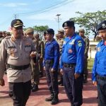 Jelang pilkades serentak, Polres kolut gelar apel pasukan pengamanan 