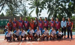 Sambut HUT 74 Korps Marinir, Batalyon Infanteri 8 Marinir Menggelar Turnamen Bola Volly