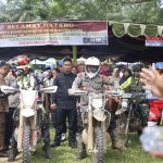 Jalin Sinergitas dan Solidaritas, TNI - POLRI Menggelar Kegiatan Trail Bersama