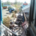 Kebakaran Menara Informasi Pelabuhan Pamatata Ditaksir Mencapai Milyaran Rupiah