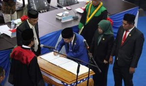 Pelantikan dan Pengambilan Sumpah Jabatan Ketua dan Wakil Ketua DPRD Kolaka Utara Periode 2019-2024
