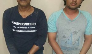 Todong Kasir Toko U Mart dengan Senta Tajam, dua orang pencuri Apes diserahkan ke polisi