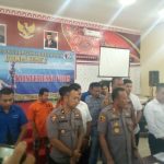 Bersama Sat Narkoba & Sat Reskrim Kapolres Pelabuhan Belawan Paparkan Tangkapan