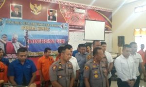 Bersama Sat Narkoba & Sat Reskrim Kapolres Pelabuhan Belawan Paparkan Tangkapan