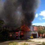 Ditinggal ke Kebun, 1 Unit Rumah di Desa Tobaku Ludes Dilalap Api