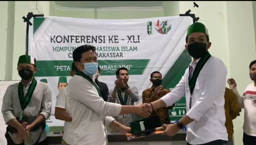 Konfercab ke XLI, Andi Muh Muslih Rijal terpilih sebagai Formatur Ketua Umum HMI Cabang Makassar