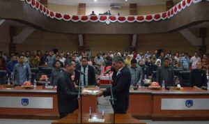 DPRD Kolaka Gelar Paripurna Peretujuan Rancangan Perda Perubahan APBD 2022