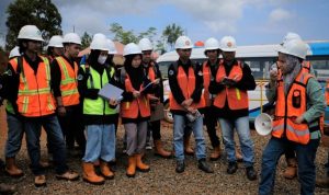 Mahasiswa USN Kolaka Kunjungi Lokasi Pertambangan PT. Vale di IGP Pomalaa
