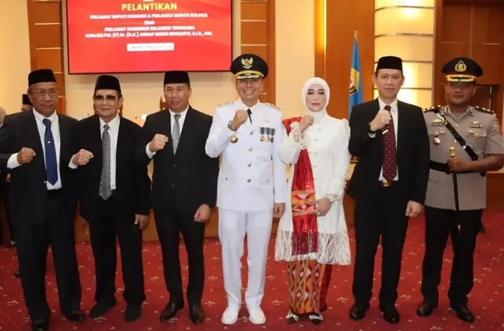 Ketua DPRD Kolaka Hadiri Pelantikan Pj. Bupati Kolaka oleh Penjabat Gubernur Sultra