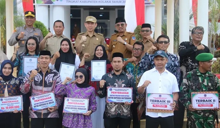 Ketua DPRD Kolaka hadiri Upacara Hari Ulang Tahun Koperasi Ke- 77