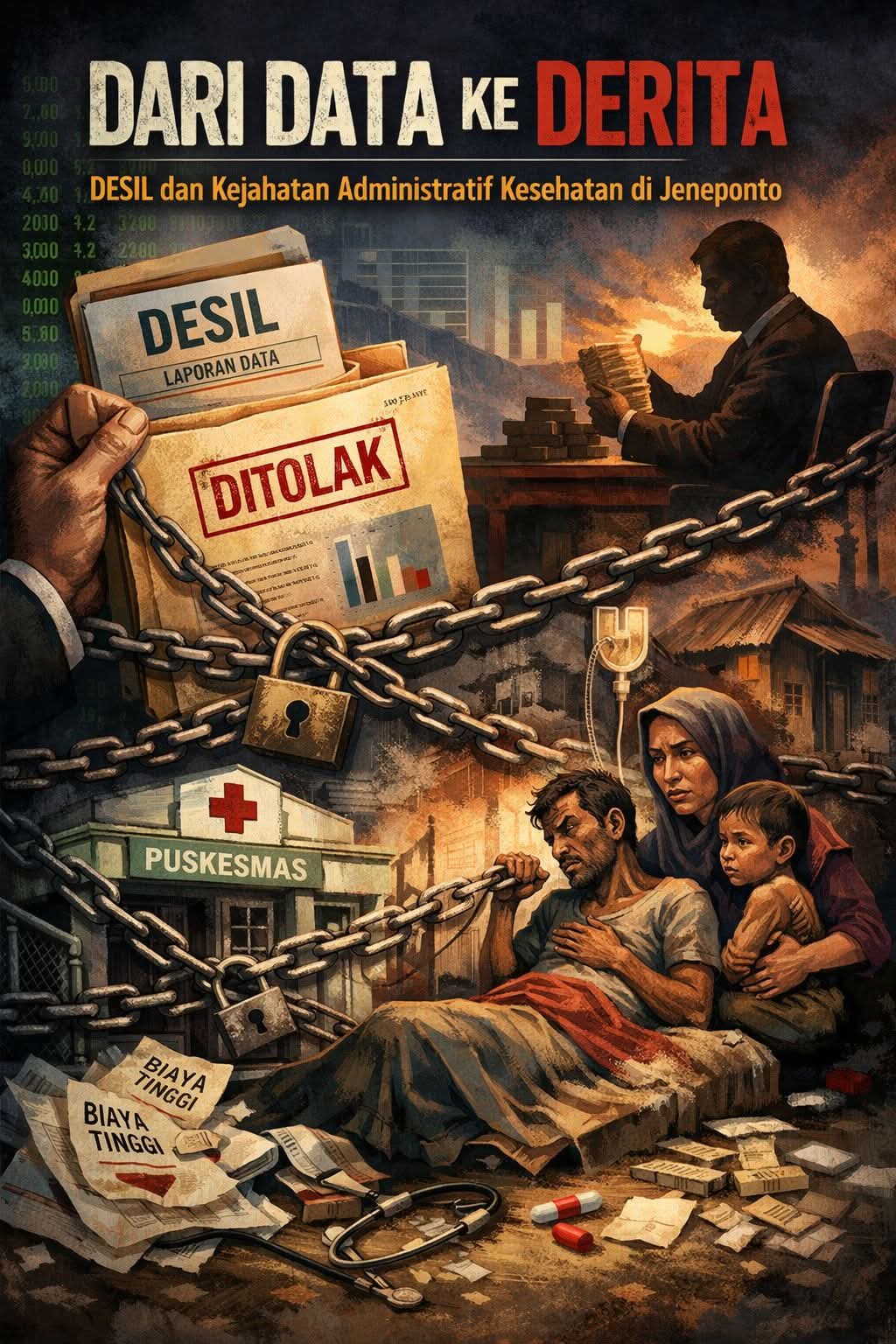 Dari Data ke Derita: DESIL dan Kejahatan Administratif Kesehatan di Jeneponto